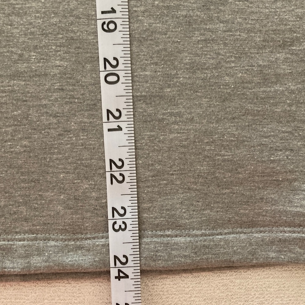 Talbots Light Gray Cowl Neck Brushed Knit Pullover - Picture 7 of 8